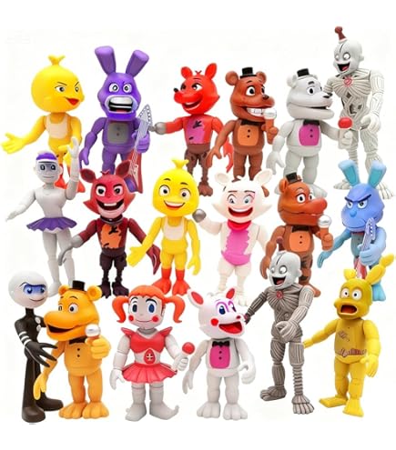 Amazon.com: Funko Five Nights at Freddy's 4 Figure Pack(1 Set), 2