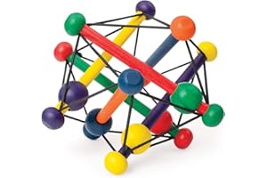 Manhattan Toy Skwish Classic Rattle and Teether Grasping Activity Toy