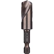 Drill America 9/64" Cobalt Drill Bit - 135° Split Point, 1/4" Hex Shank For Impact Drivers - View #5