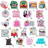 Funny Badge Reels 25PC – Retractable Badge Holders, Nurse Badge Reel, Cute & Fun ID Card Holder for Work, Perfect Teacher Gift, Durable Work Badge Holder for Nurses, Teachers & Professionals!