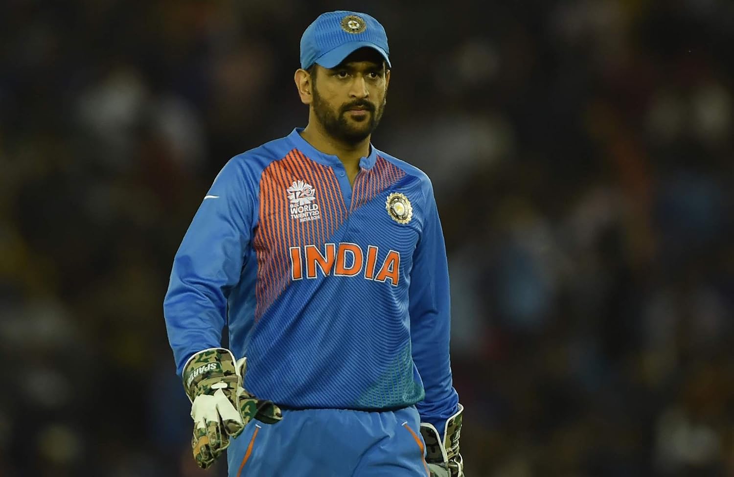 Pk Arts Wall Hd Ms Dhoni Poster Gloss Paper 12 X 18 Inch