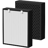 75i True HEPA Replacement Filter with Activated Carbon - Compatible with BreatheSmart, Fits Fresh, MP-Pet & Pure