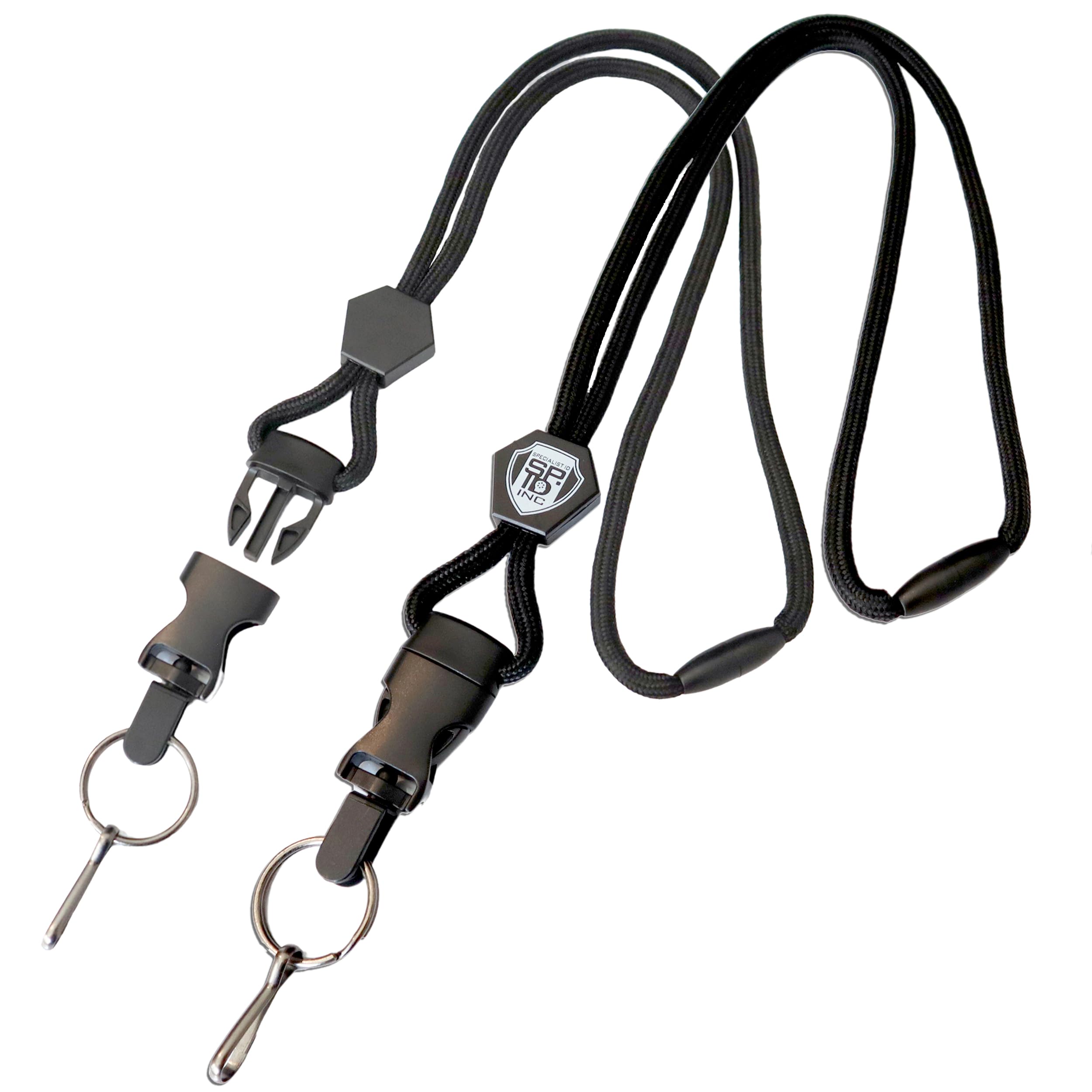 5 Pack - Heavy Duty Breakaway Lanyards for ID