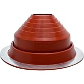 Silicone High Temperature Pipe Flashing #4 - Fits Pipes 3&rdquo; to 6-1/4&rdquo; OD