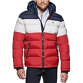 Tommy Hilfiger Men's Down Alternative Hooded Puffer Jacket (Standard and Big & Tall)