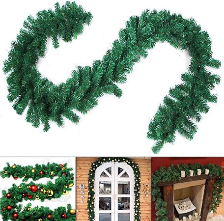 Amazon クリスマス 飾り 旗バナー ガーランド 装飾 オーナメント デコレーション 天井飾り 壁飾り 不織布 2層の波 3m クリスマスツリー 雪 イベント パーティー 店舗 ショップ おもちゃ おもちゃ