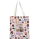 Animated Movie Gift Black Cat Lover Japanese Kitten Anime Gift Delivery Service Anime Fan Crossbody Bag