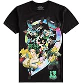 Hot Topic My Hero Academia Deku Evolution T-Shirt Black