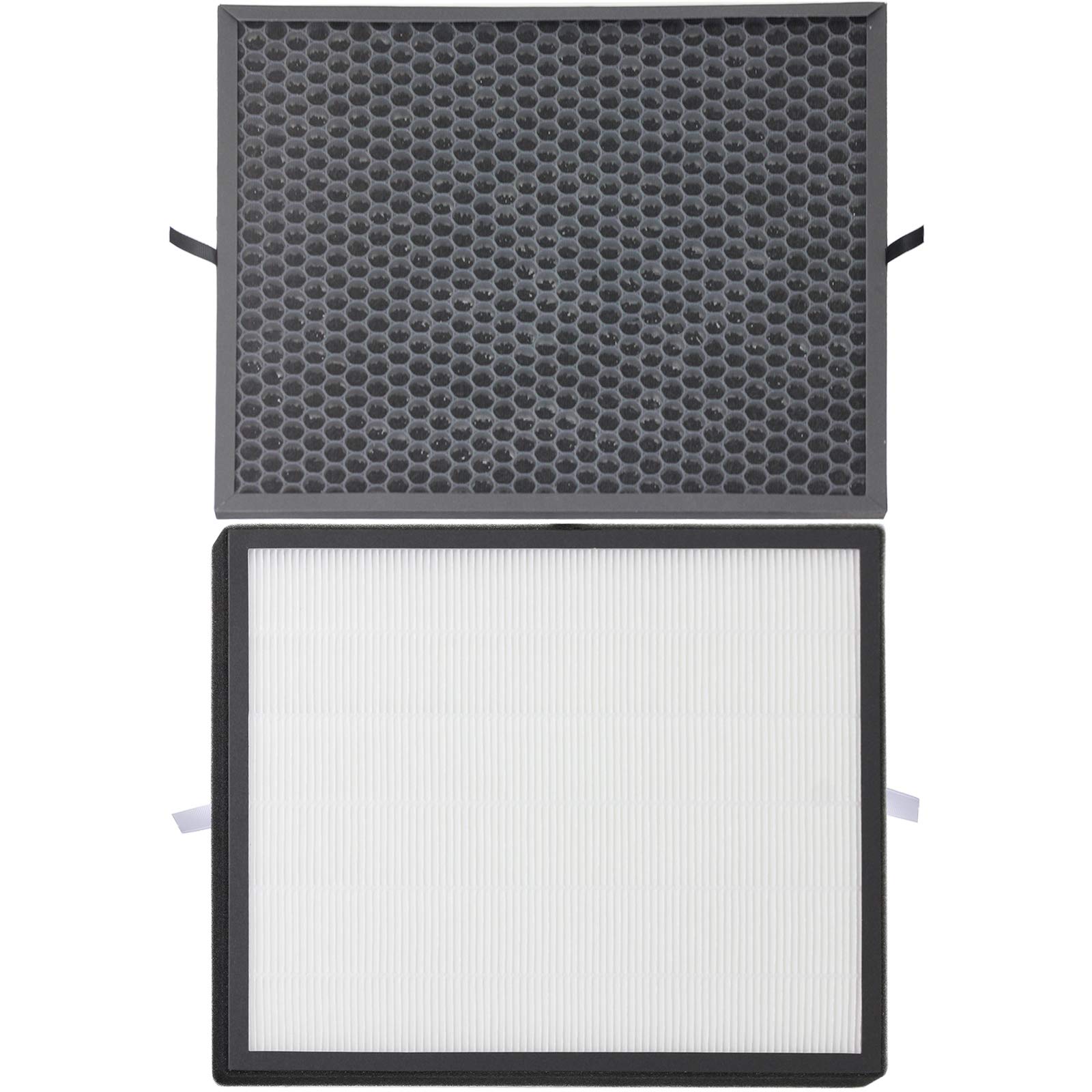 SPARES2GO Activated Carbon & HEPA Filter Kit for Levoit LV-PUR131 LV-H131 LV-131S LV-RH131S Air Purifier