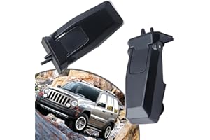 AMUMU 57010060AB Rear Window Glass Hinge - Right and Left Liftgate Window Hinges Fit for 2008 2009 2010 2011 2012 Jeep Liberty 57010061AB
