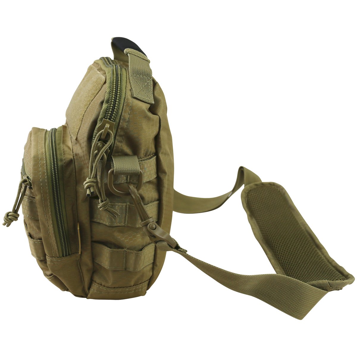 Kombat UK Unisex Hex-Stop Explorer Shoulder Bag, Coyote, One Size