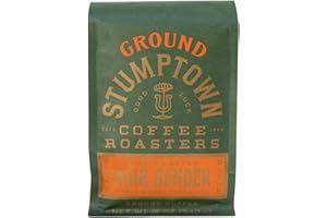 Stumptown Coffee Roasters, Medium Roast Ground Coffee - Hair Bender 12 Ounce Bag, Flavor Notes of Citrus and Dark Chocolate