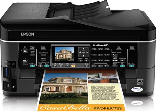 Amazon.com: Epson WorkForce 645 Wireless All-in-One Color Inkjet