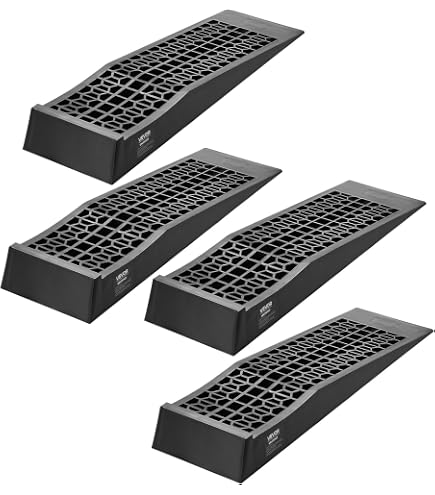Rampes De Protection Pour Pneus - Lot De 4 - Anti-dérapantes, Support Jusqu'à 60 000 Lbs - 2