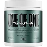 ONE OF ONE Peptide Builder – Advanced Muscle-Building & Recovery Formula with PeptiStrong® & DL185™, Enhances Muscle Protein Synthesis, Supports Muscle Health and Recovery - Unflavored, 30 Servings