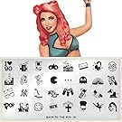 MoYou-London Nail Art Image Plate Time Traveller Collection- Back to the 90's - 01