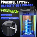 Spopal Portable Shower Camping Pump 6000mAh LED Display IPX7 Four Modes view 2