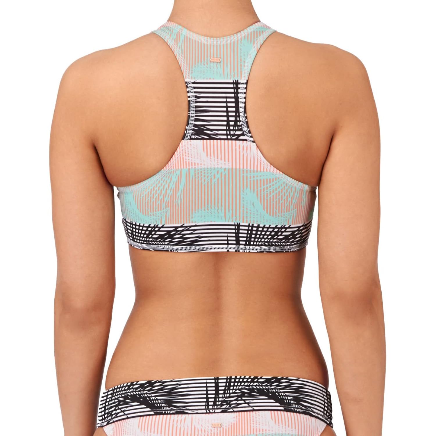 roxy women's swimwear bikini top