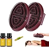 2pcs Meridian Brush Massage, 2025 New Meridian Massage Pressure Brush, Whole Body Essential Oil Massage Brush, Professional Custom Portable Handheld.