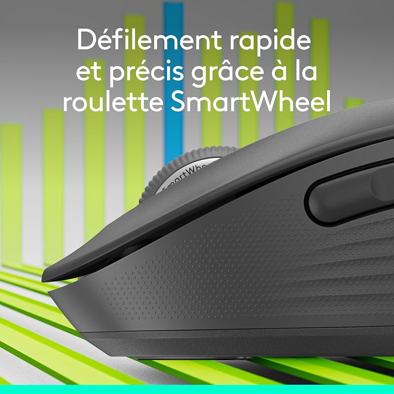 Signature M650 L Souris Sans Fil Grande Taille