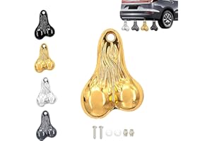 Hanging Truck Balls Nuts, Bumper Zinc Alloy Hanging Truck Balls Nuts, for 1/10, 1/8 Universal RC Trucks Cars Realistic Durabl