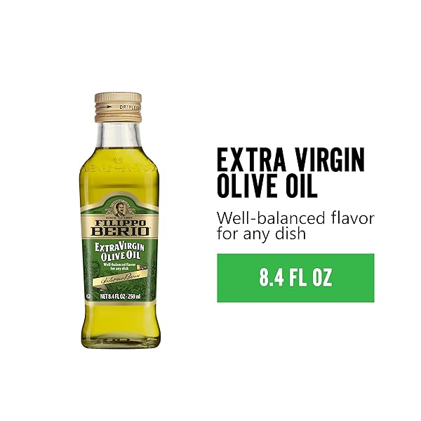 FILIPPO BERIO EXTRA VIRGIN OLIVE OIL, 8.4 OUNCE GLASS BOTTLE