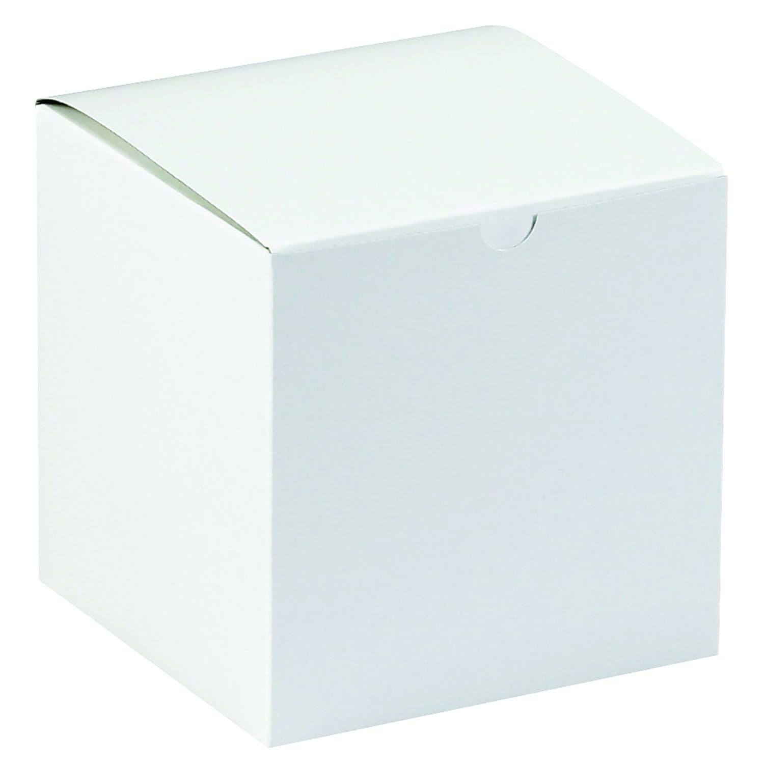 Partners Brand PGB999 Gift Boxes, 9" x 9" x 9", White (Pack