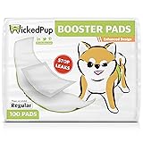 WICKEDPUP Dog Diaper Liners Booster Pads for Male