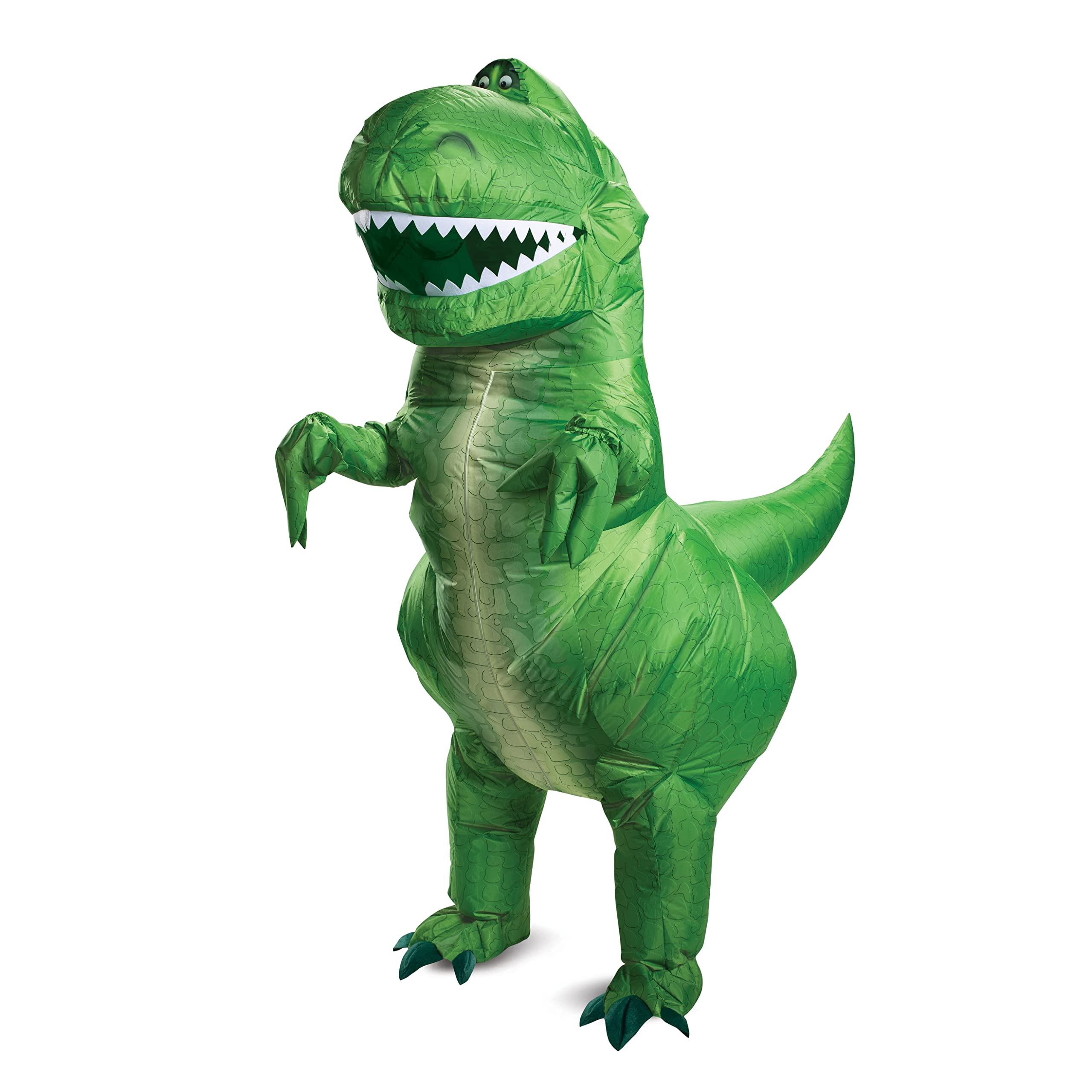 Photo 1 of Disguise unisex adults Disney Pixar Rex Inflatable Toy Story 4 Adult Sized Costumes, Green, One Size Adult US