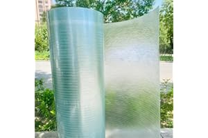 5PCS Polycarbonate Roofing Sheet Polycarbonate Sheets Poly Plastic Roof Panel,Rain-Proof Anti-UV Clear Glassfiber Roofing Cov