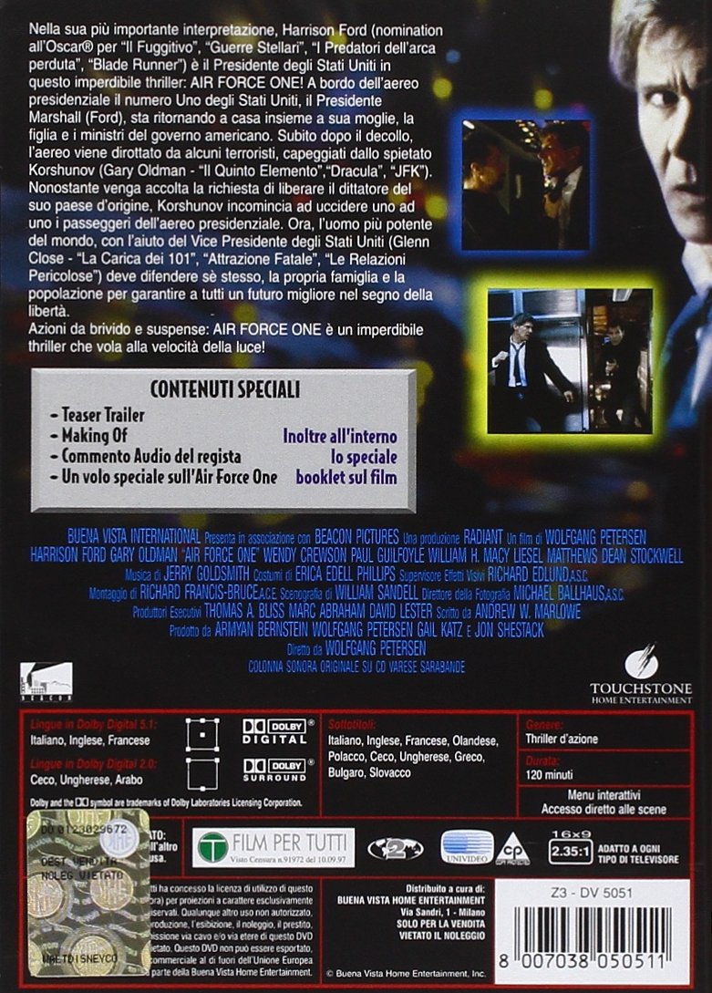 air force one film ita
