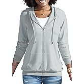 Nimsruc Zip Up Hoodies For Women Long Sleeve Casual