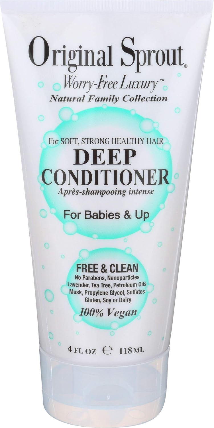 Original Sprout Deep Conditioner. Natural Moisturizing Conditioning Treatment for Natural Hair Care. 4 oz.