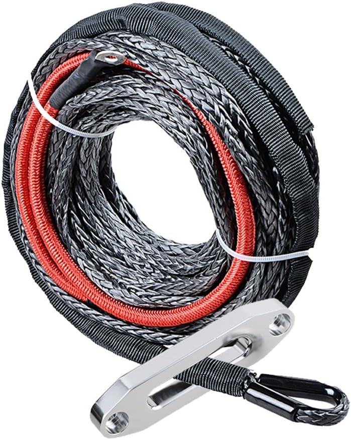 Astra Depot 50' x 1/4" Synthetic Winch Rope Protective