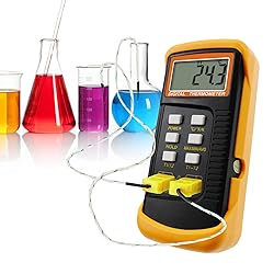 GAIN EXPRESS K-Type Thermocouple Thermometer with 4