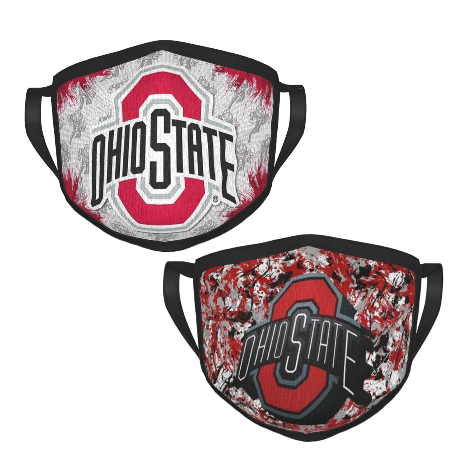 Buy 2PCS University Football Logo Face Mask Bandanas Headwear Balaclava