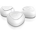 D-Link COVR Whole Home Mesh WiFi System Dual Band AC1200 3-Pack Router Replacement for Wireless Internet Network Gigabit Ethernet, Up to 5000 Sq. Ft. (COVR-C1203-US)