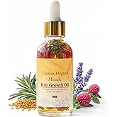 Valerius Organix Miracle Hair Growth Oil, Miracle Hair Growth Oil | Rich in Rosemary and Vitamin E | Gently Repairs Damaged Scalp, Protect Scalp Health, Improve Hair Loss - 2 Oz (1 PCS)