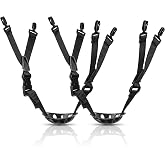 POPETPOP 2 Pcs Hard Hat Chin Strap - Universal Safety Helmet Strap with Adjustable Elastic Strap and Chin Cup for Construction Worker Hat and Bike Helmet Replacement