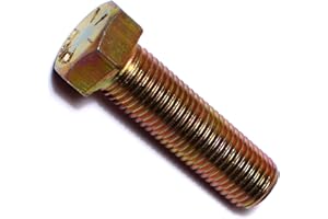 Hard-to-Find Fastener 014973253158 Grade 8 Fine Hex Cap Screws, 7/16-20 x 1-1/2, Piece-5 , yellow