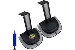 BEISIJIA 2 Packs Animal Saving Escape Ramp for Pools/Hot Spring and Spas, Saving Critters,for All Small Animals Entering The Pool, Heavy Duty Material and Long Lasting (Black, L)