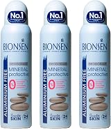 Bionsen Mineral Protective Deodorant 150ml 3 Pack Aluminum Free Paraben Free
