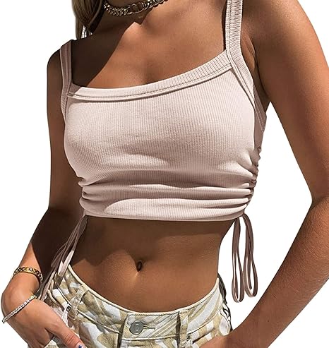 amazon white crop tank