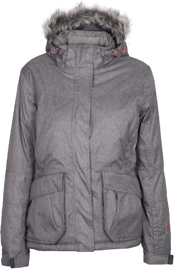 Mountain Warehouse Silver Summit Womens Ski Jacket Detachable Snow