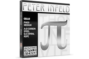 THOMASTIK-INFELD Thomastik Peter Infeld PI400 String Set for Cello 4/4 Medium