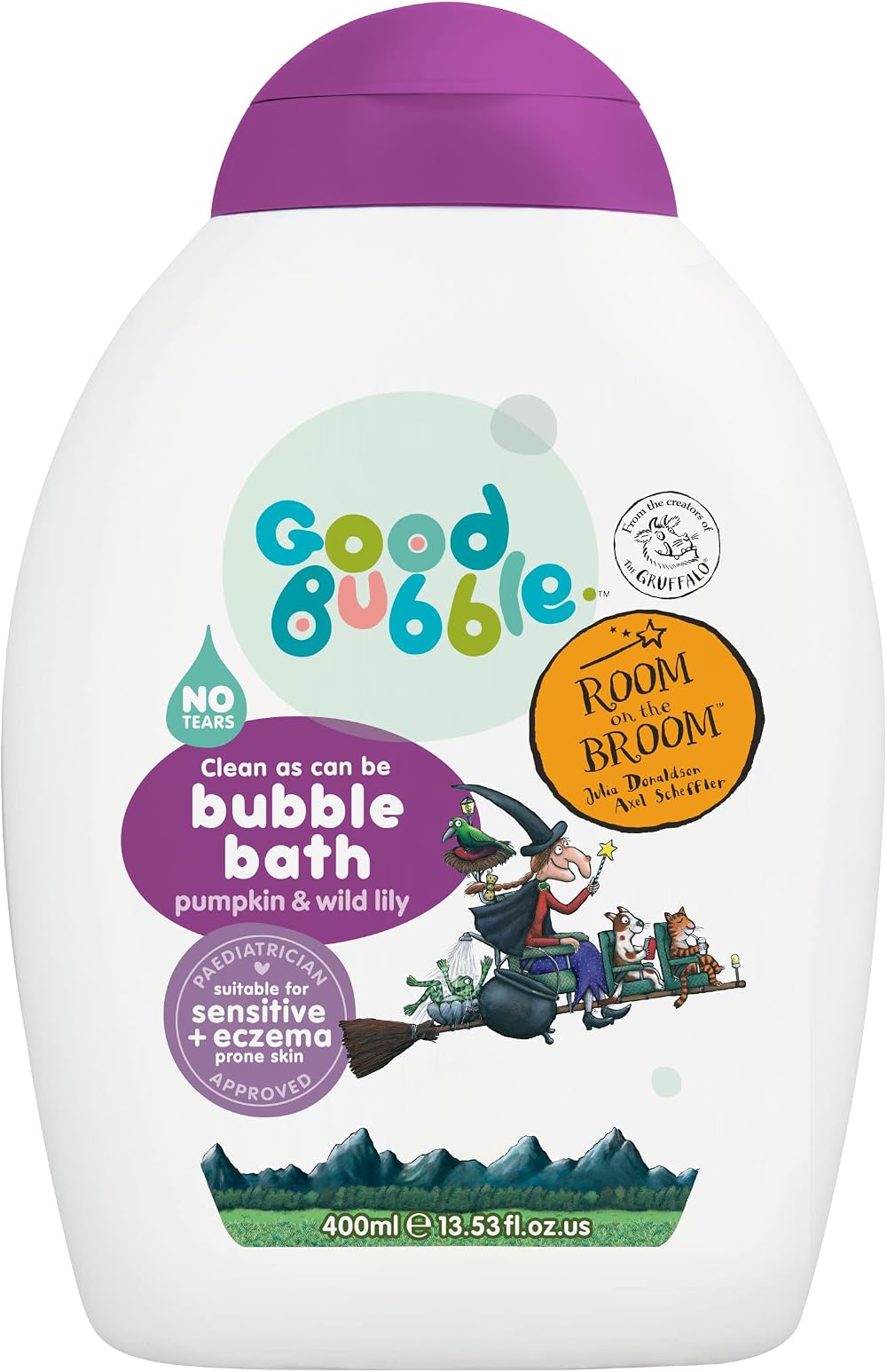 Good Bubble Room on the Broom Bubble Bath 400ml Tear-Free Newborn+