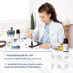 HIQILI Cinnamon Essential Oil,Pure Natural for
