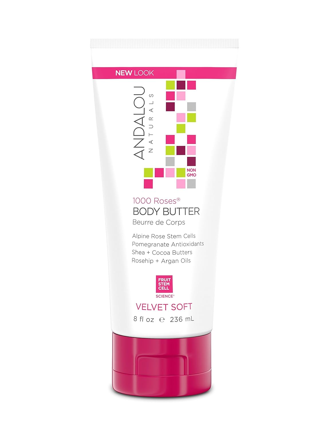 Andalou Naturals Kukui Cocoa Nourishing Body Butter, 8 Ounce : Beauty