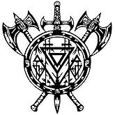 Viking Wall Decor – Nordic Style Metal Art, Shield, Axe, and Sword Rustic Scandinavian Home Art, Gift for Viking Enthusiasts