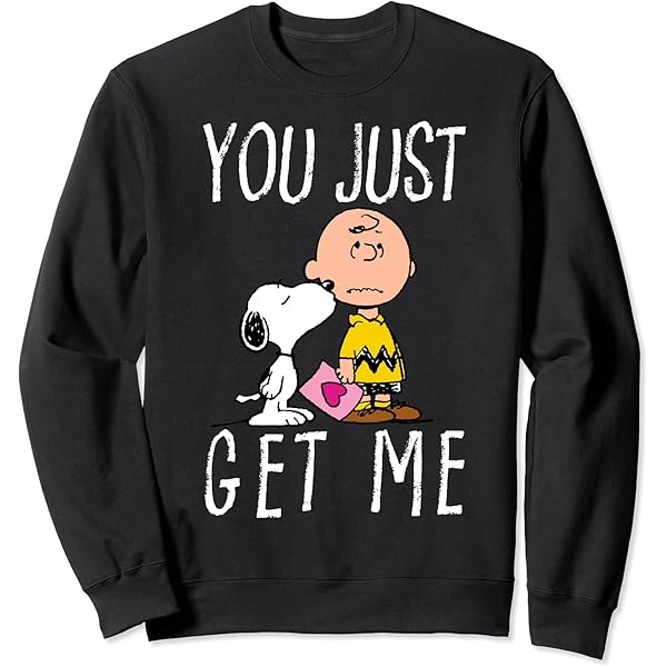 Amazon.com: Peanuts Charlie Brown and Snoopy You Just Get Me